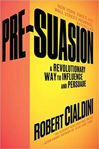 Pre-Suasion Book Cover - Recommendations