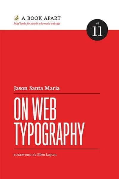 On Web Typography Book Cover - Recommendations
