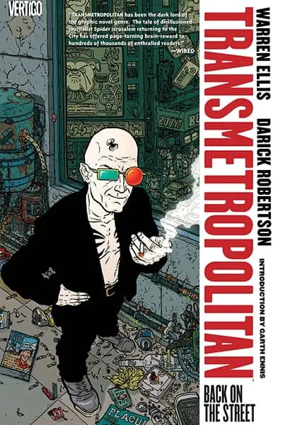 Transmetropolitan Book Cover — Recommendations