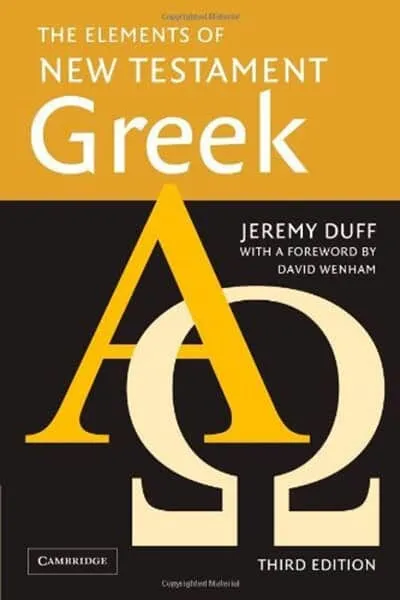 The Elements of New Testament Greek Book Cover - Recommendations