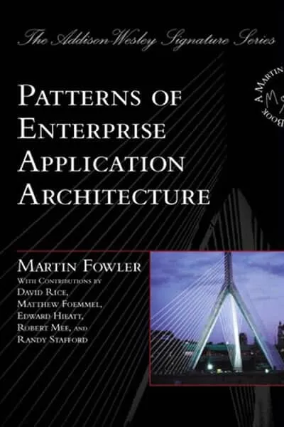 Patterns of Enterprise Application Architecture Book Cover — Recommendations