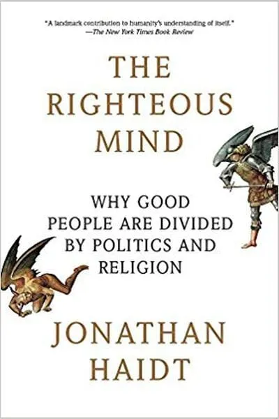 The Righteous Mind Book Cover — Recommendations