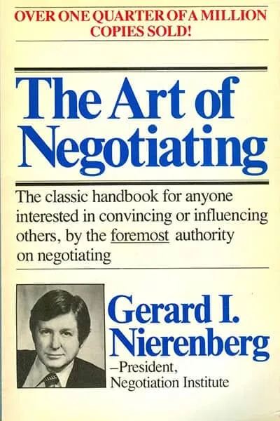 The Art of Negotiating Book Cover - Recommendations
