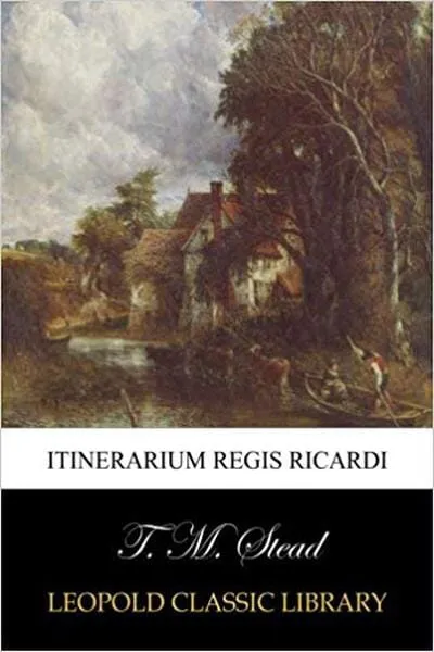 Itinerarium Regis Ricardi Book Cover — Recommendations
