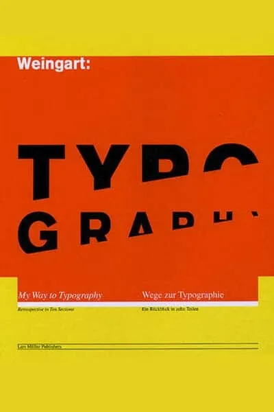 Weingart: Typography Book Cover — Recommendations