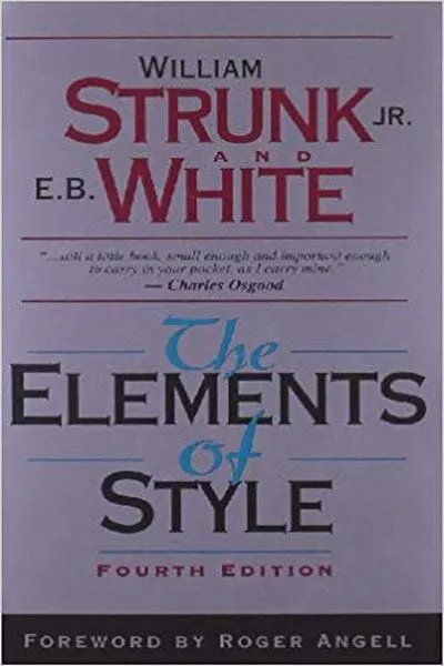 The Elements of Style Book Cover - Recommendations