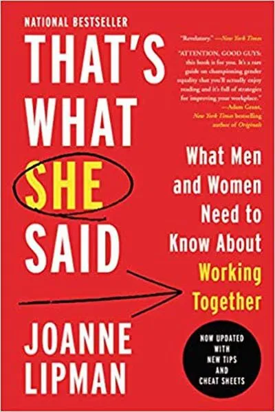 That's What She Said Book Cover - Recommendations