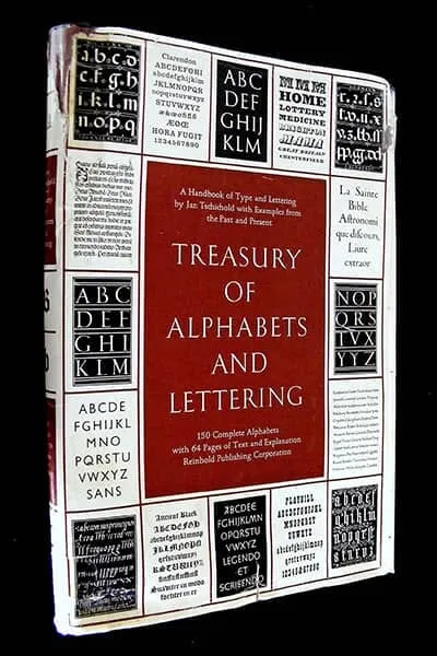 Treasury of Alphabets and Lettering Book Cover — Recommendations
