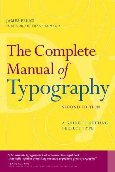 The Complete Manual of Typography Book Cover - Recommendations
